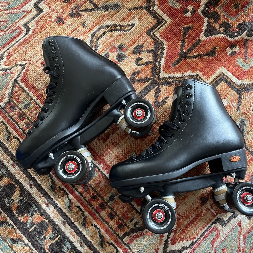 Classic Black Roller Skates